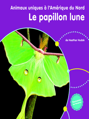 cover image of Le papillon lune